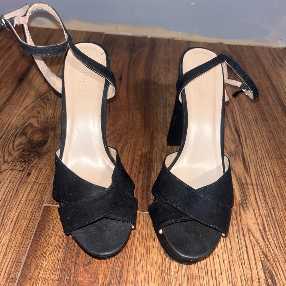 Charlotte Russe faux suede heels - 8